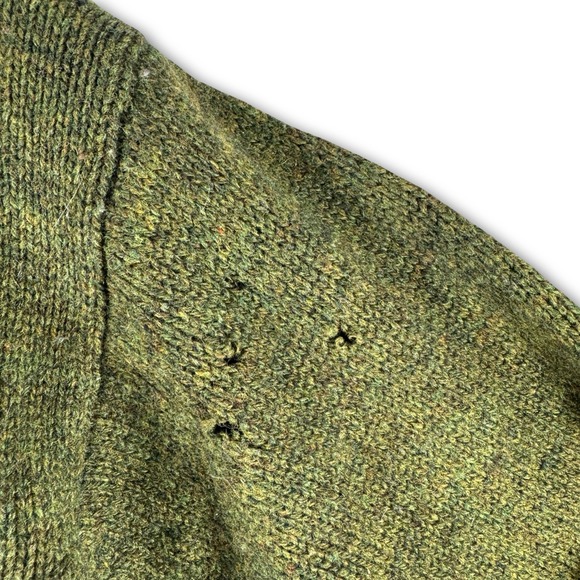 Benetton 012 Vintage Womens Wool Reindeer Sweater (READ FLAWS) Sz XL - Picture 4 of 6